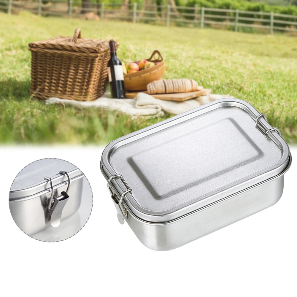 Metal Lunch Box Leakproof Container
