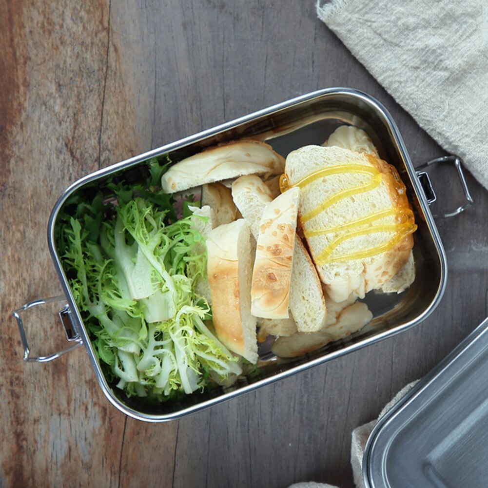 Metal Lunch Box Leakproof Container