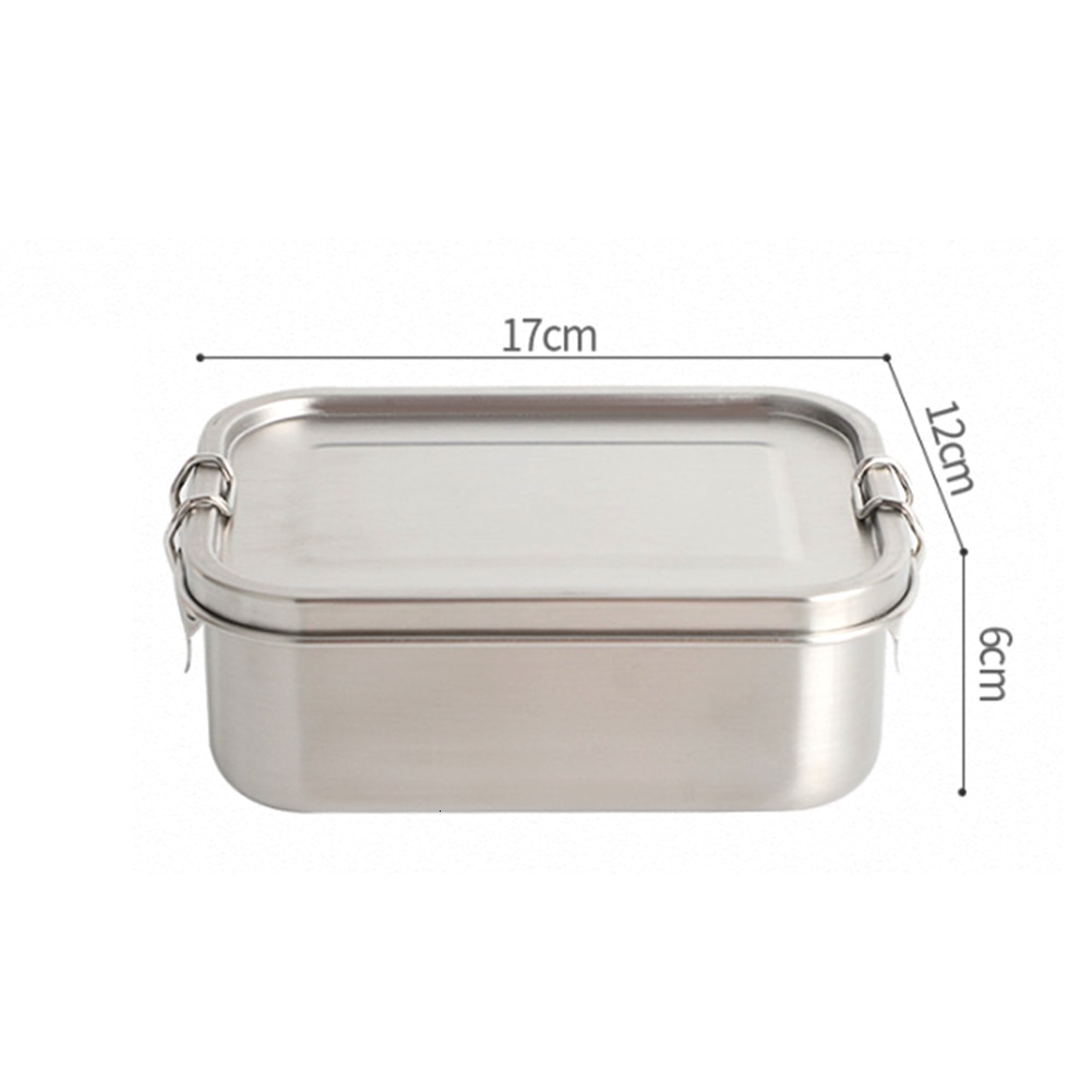 Metal Lunch Box Leakproof Container