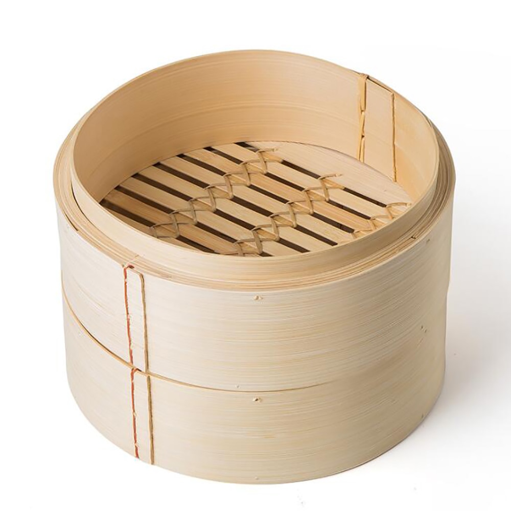 Bamboo Steamer Basket Kitchen Set