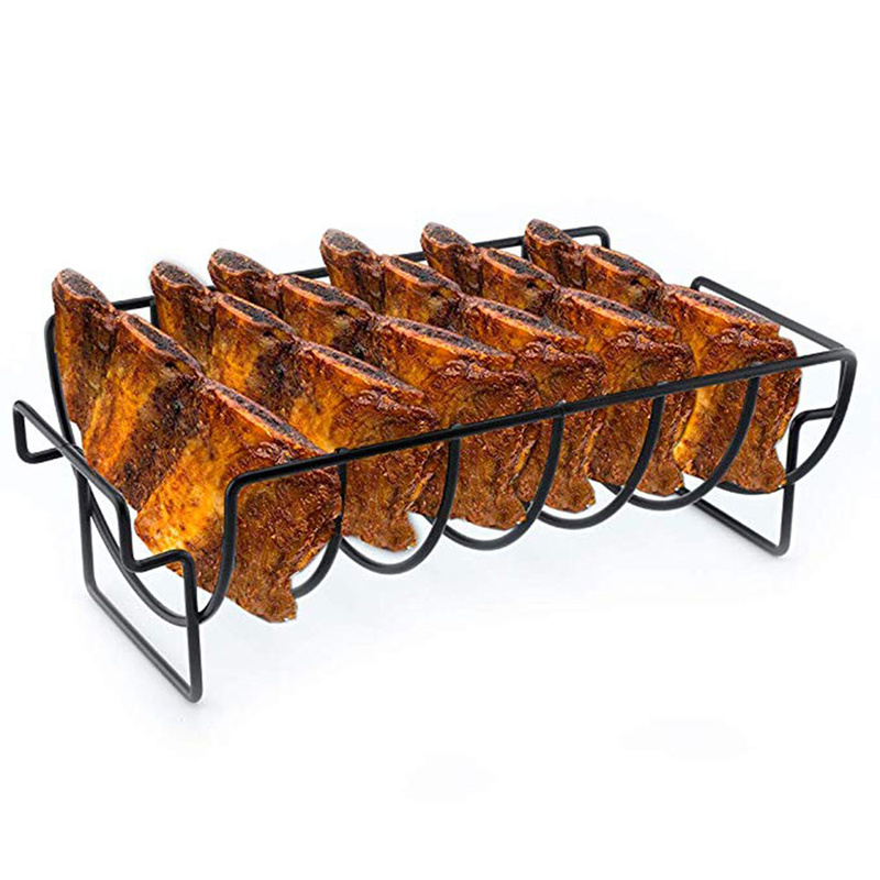 Rib Rack for Grilling Baking and Roasting