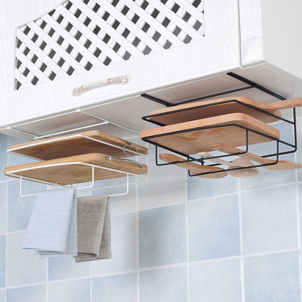 Chopping Board Holder Double Layer Rack