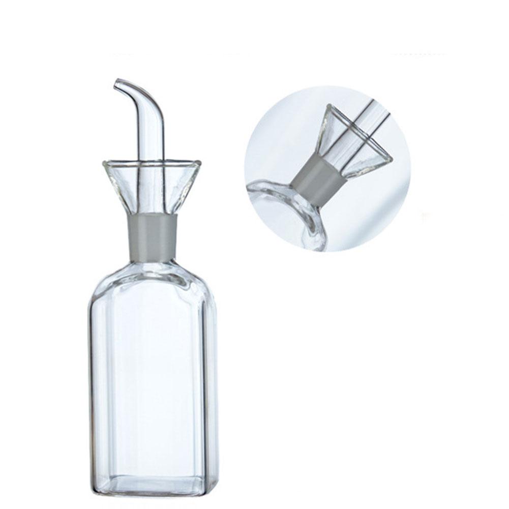 Glass Oil Bottle Sauce Container