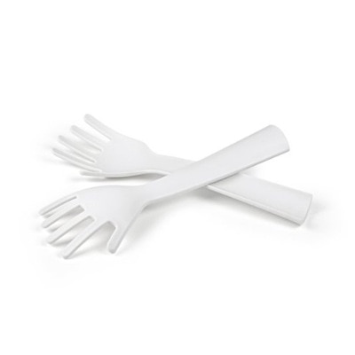 Salad Servers Hands Design