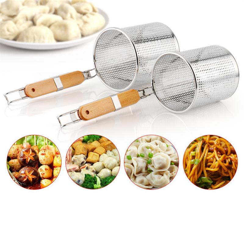 Noodle Strainer Stainless Steel Basket