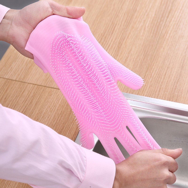 Hand Gloves for Kitchen Dish Scrubber