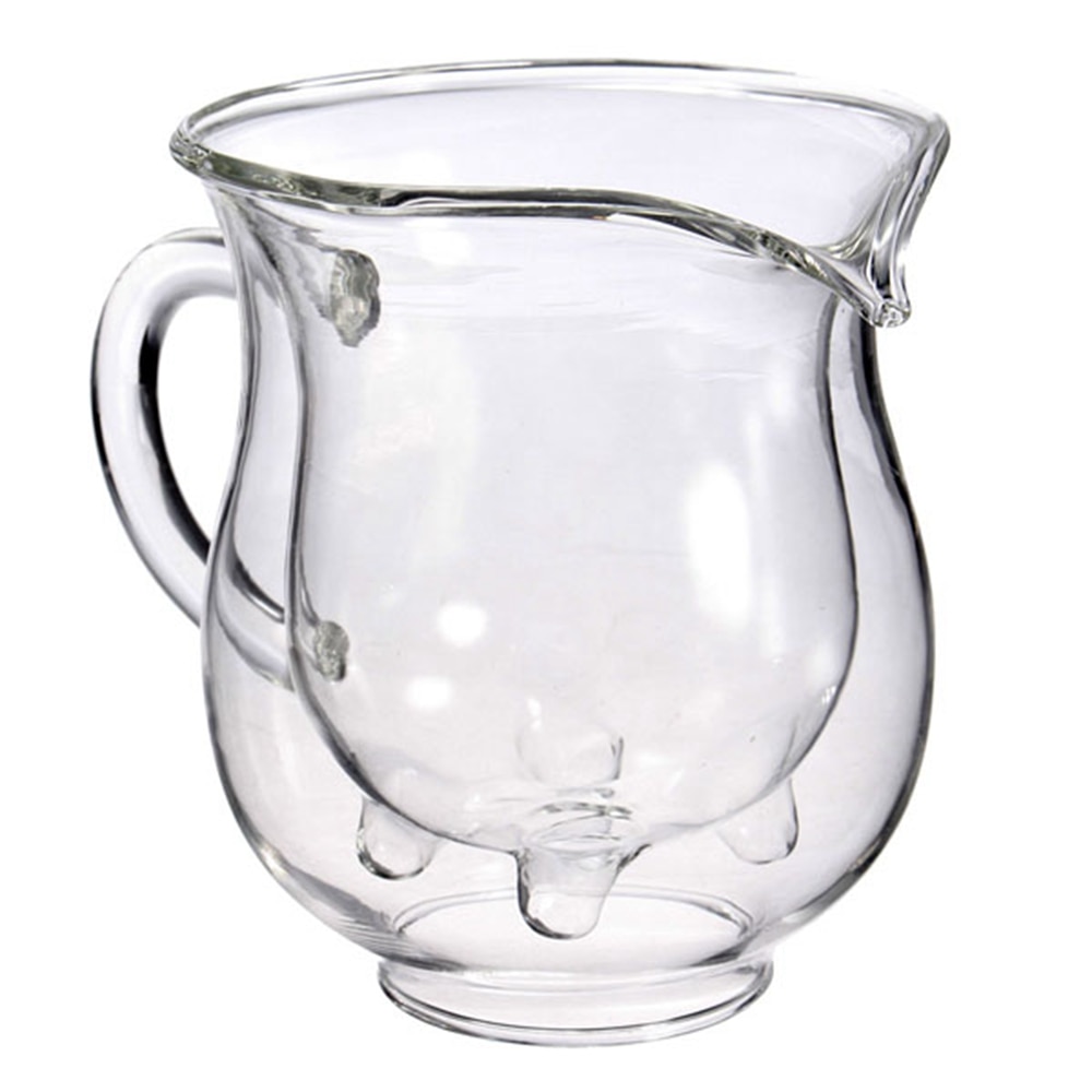 Glass Milk Jug 250ml Clear Pitcher