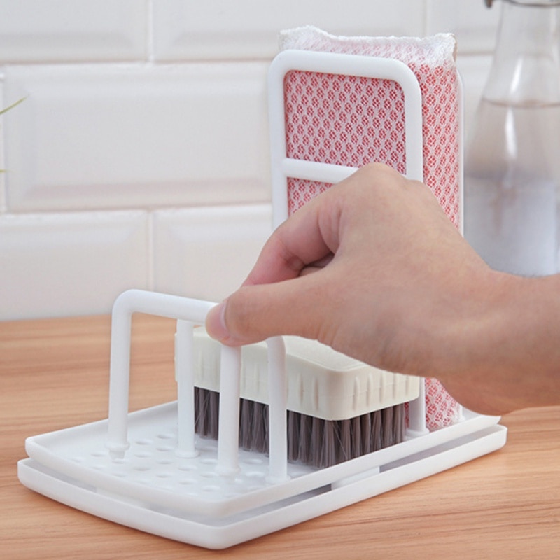 Kitchen Sponge Holder Rag Rack