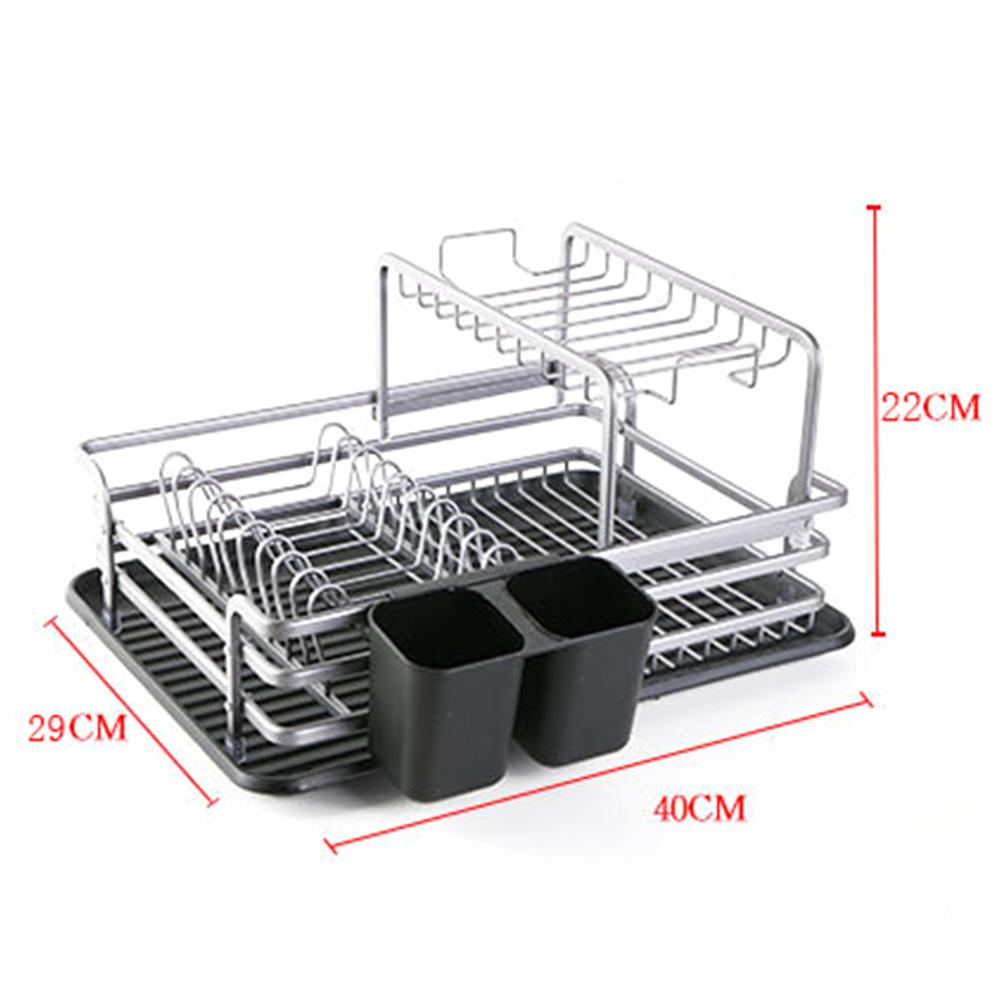 Dish Rack with Tray Kitchen Organizer