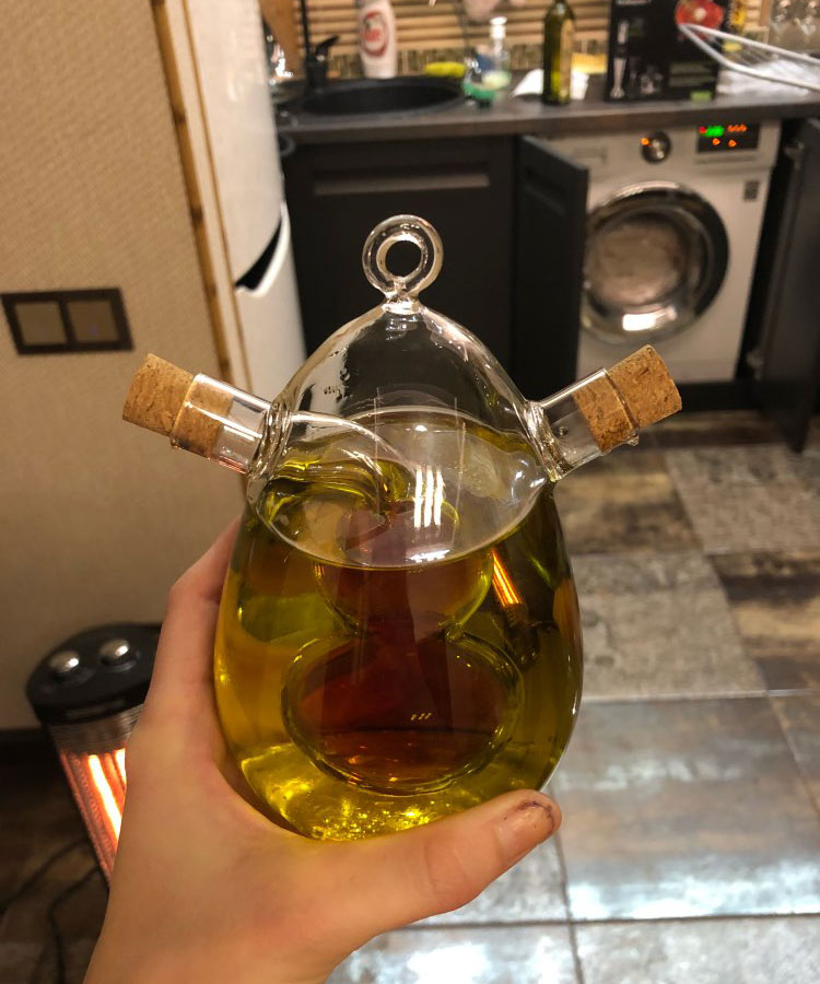 Oil and Vinegar Bottle Container