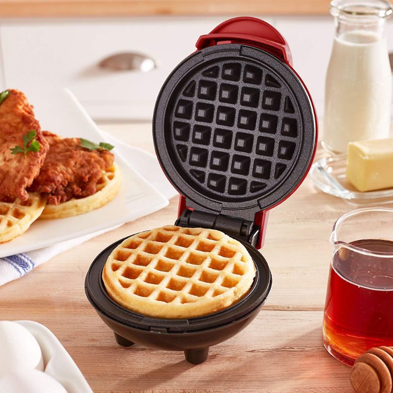 Mini Waffle Iron Non-Stick Appliance