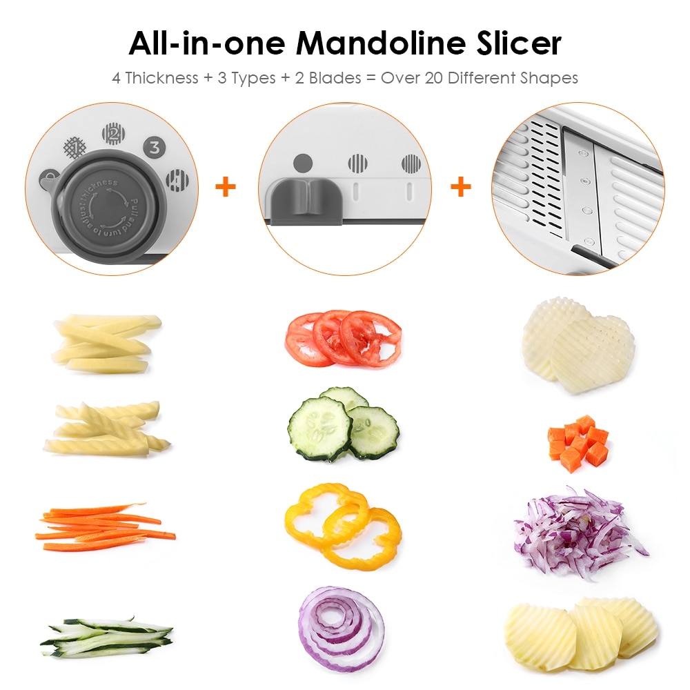 Mandolin Kitchen Tool Manual Slicer