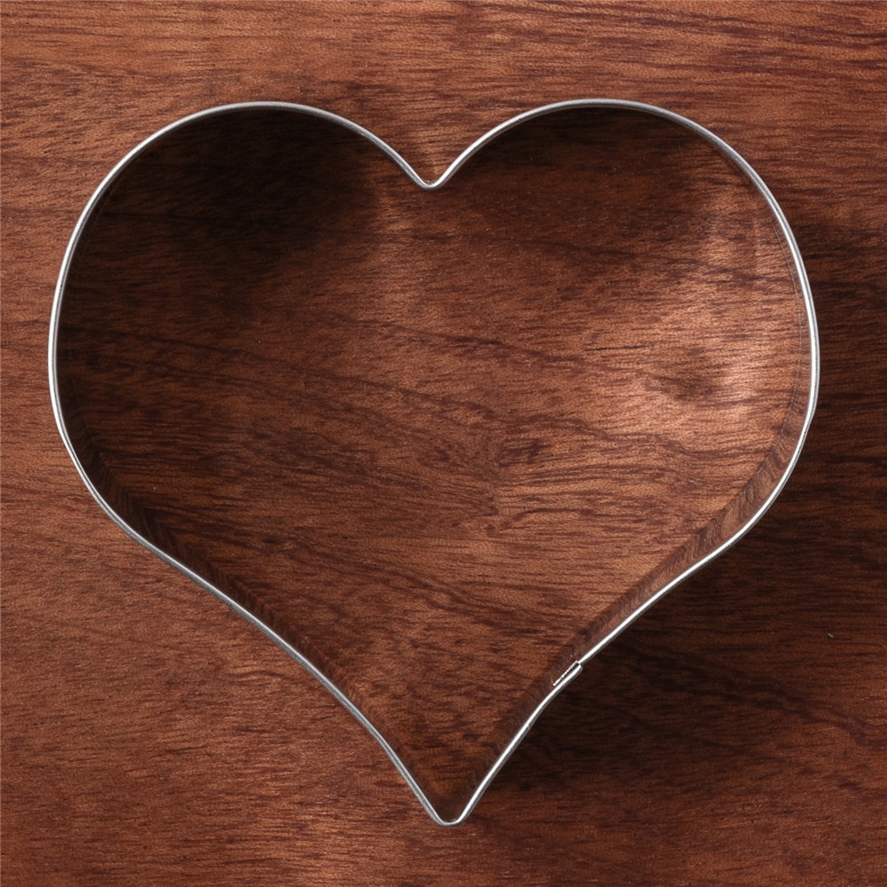 Heart Shaped Cookie Cutters Set (3 pcs)