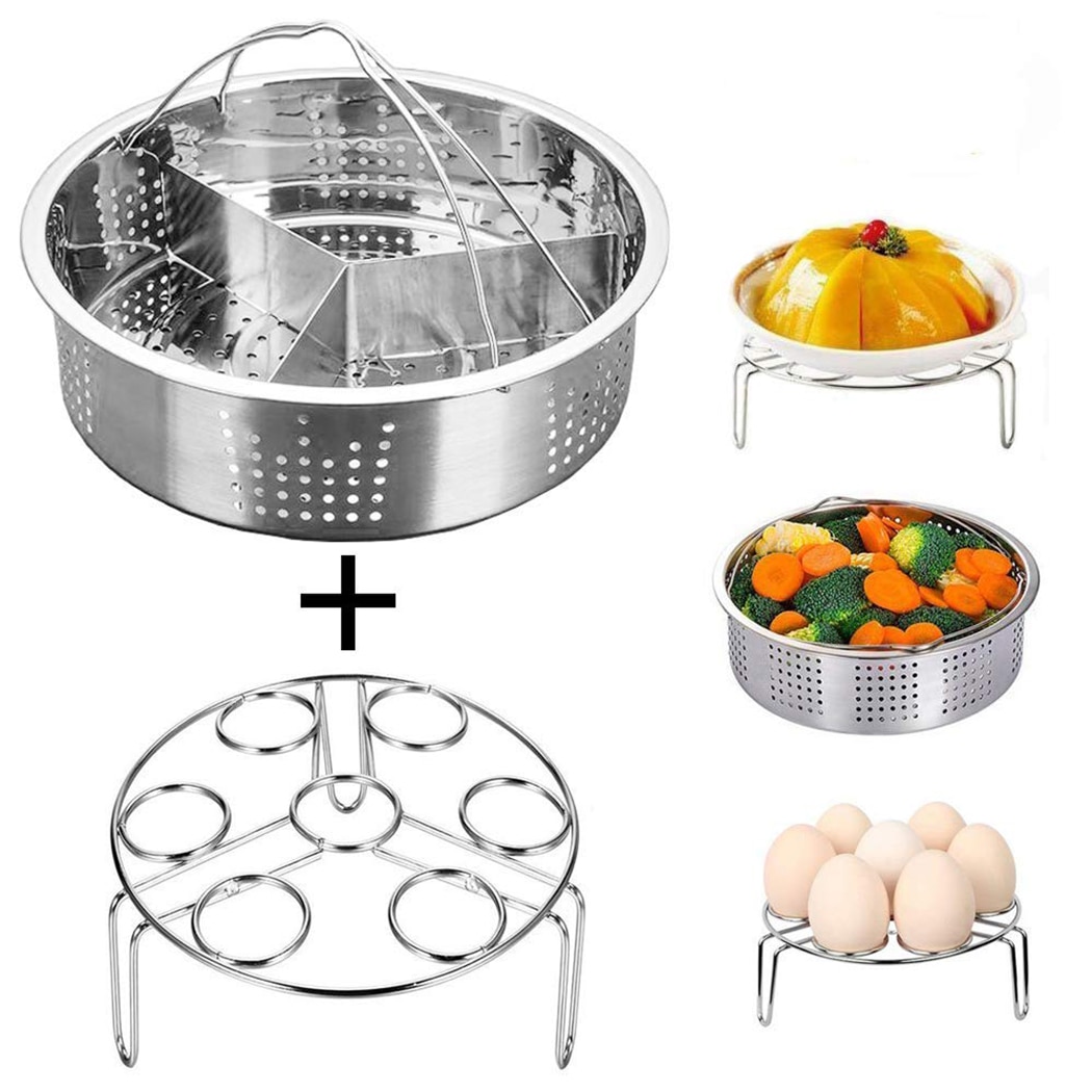 Vegetable Steamer Basket 3PC Set