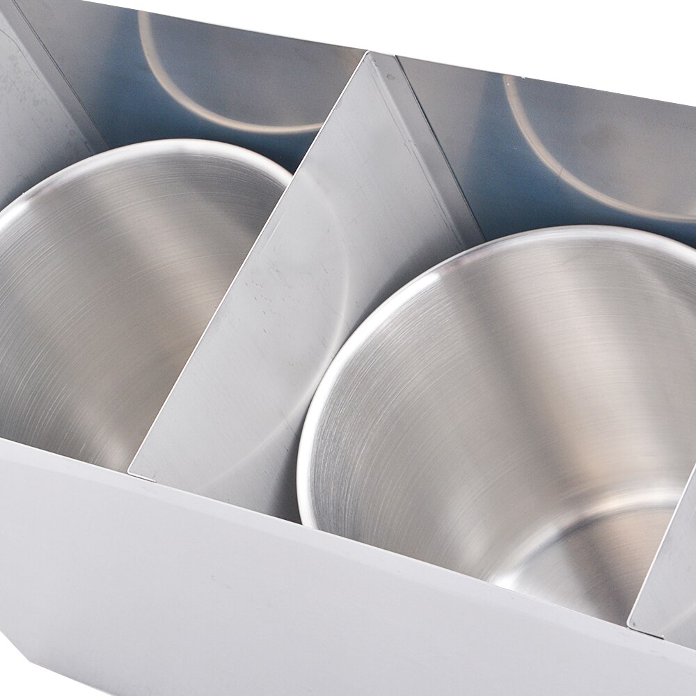 Sauce Dispenser 3-Compartment Container