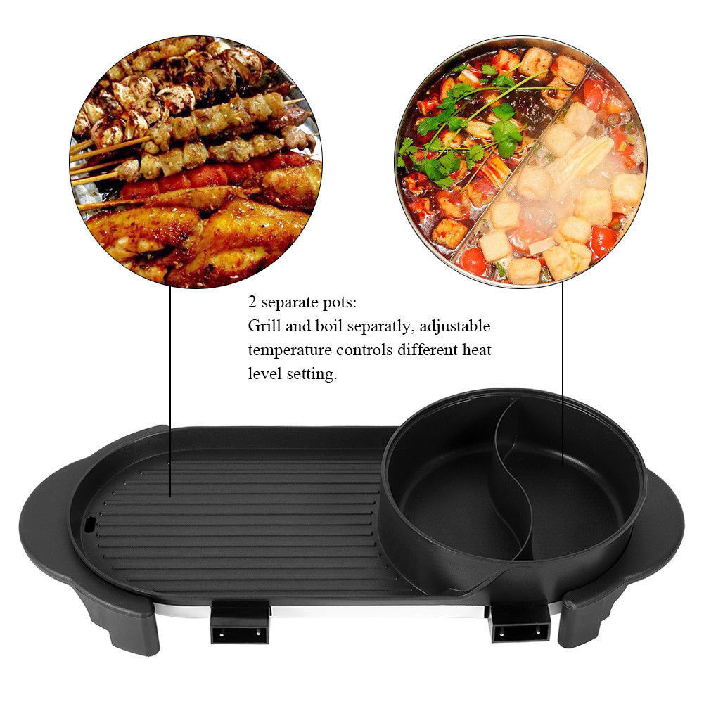 Hot Pot Grill Non-Stick Cooker