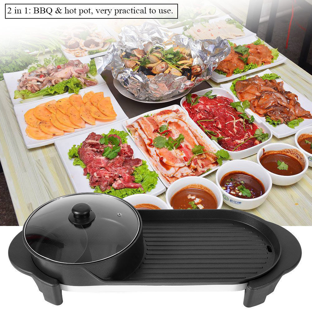 Hot Pot Grill Non-Stick Cooker