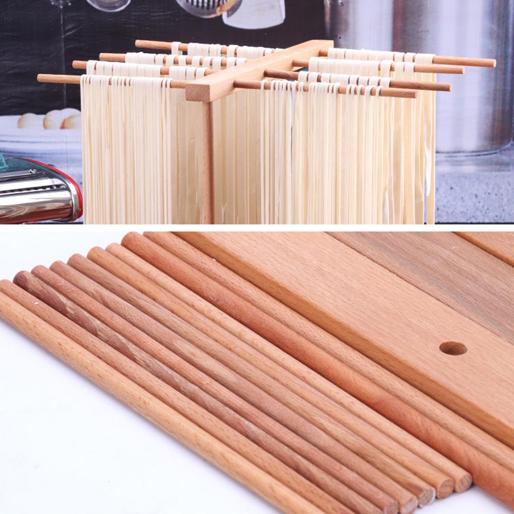 Pasta Drying Rack Wooden Stand