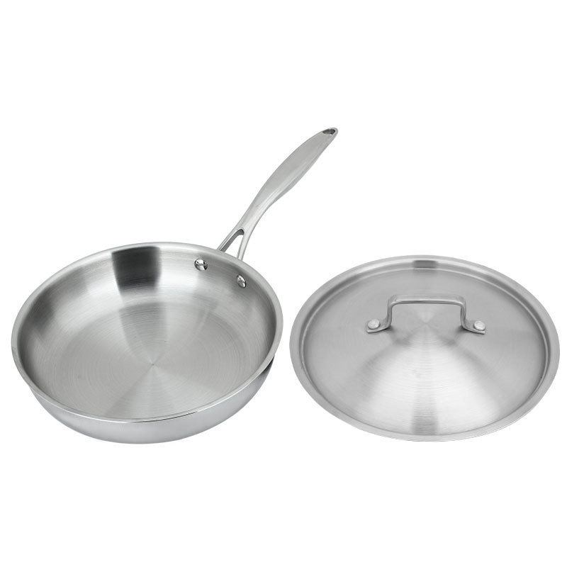 Stainless Steel Skillet Non-Coated Cookware