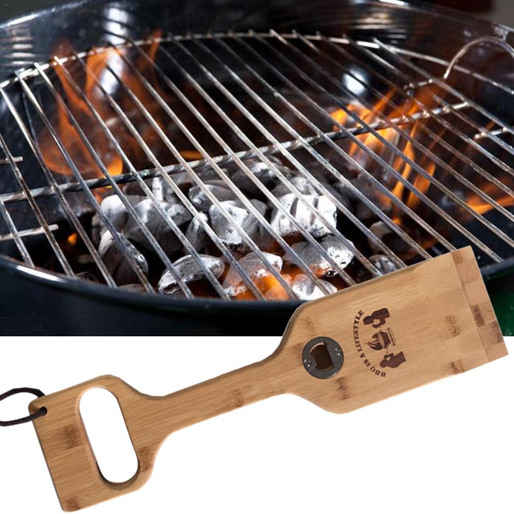 Wooden Grill Scraper Cleaning Tool