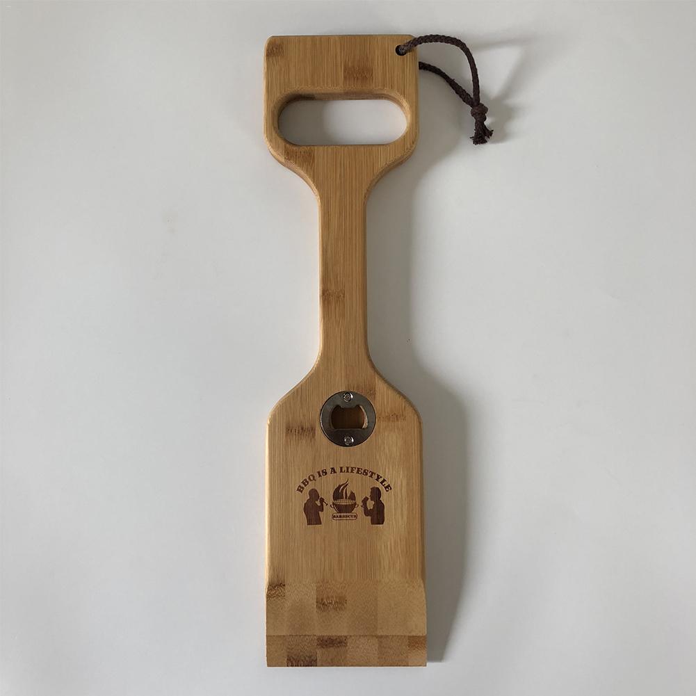 Wooden Grill Scraper Cleaning Tool