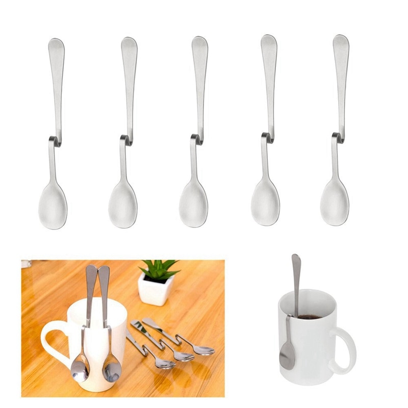 Coffee Spoon 5PC Hanging Spoon Set