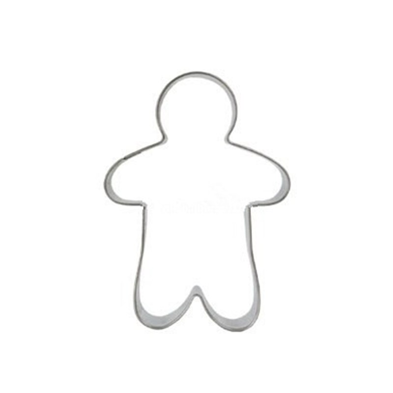 Gingerbread Man Cookie Cutter Stainless