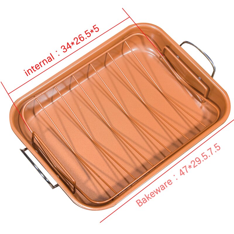 Turkey Roasting Pan Non-Stick Container