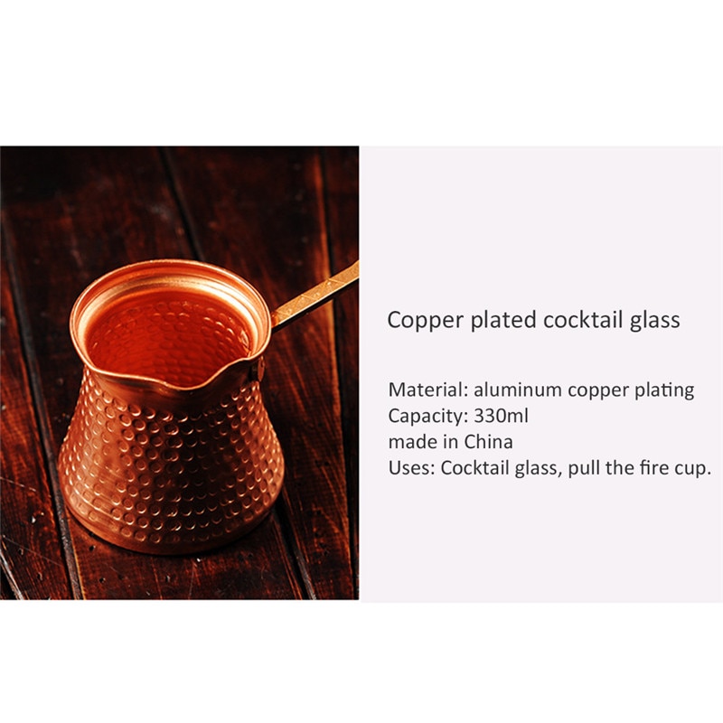 Turkish Coffee Pot 330mL Copper Pan