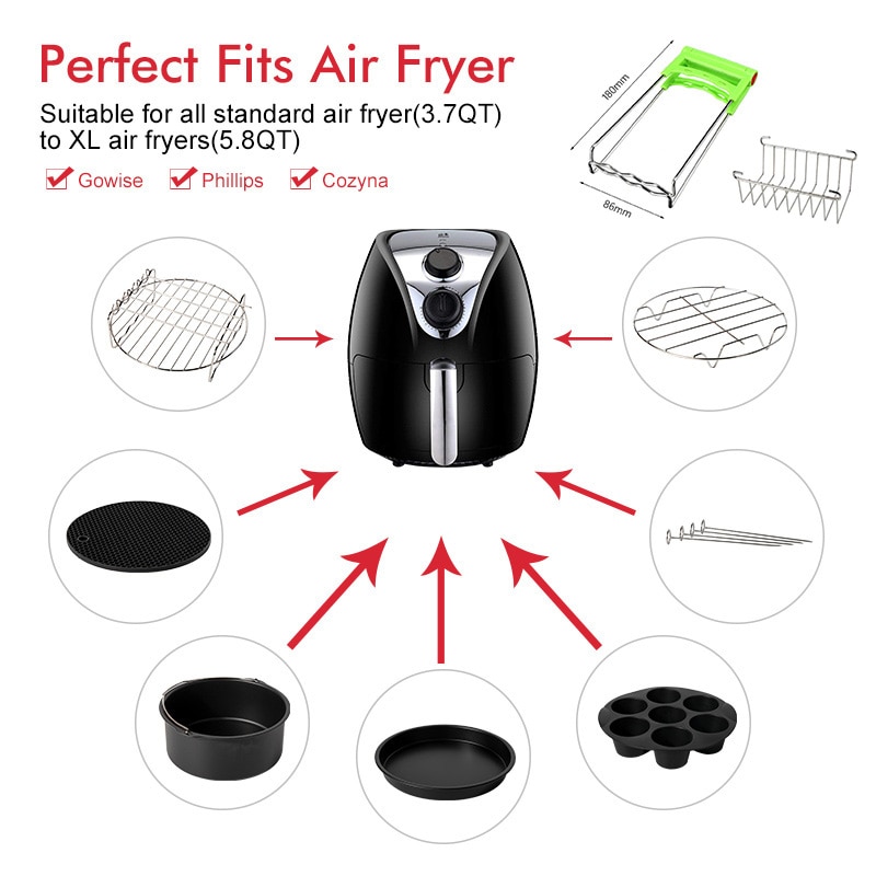 Air Fryer Accessories Cooking Set