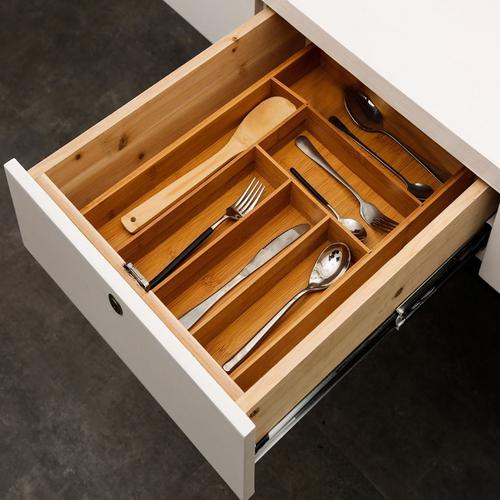 Cutlery Box Wooden Kitchen Organizer