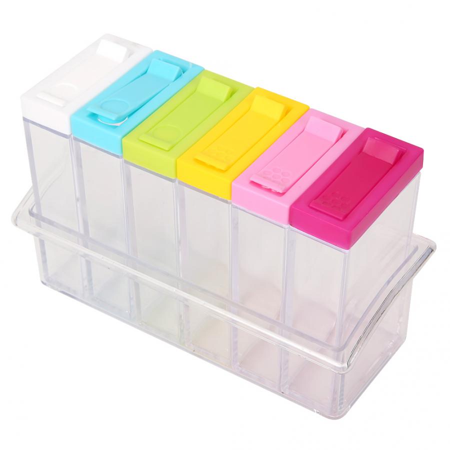 Condiment Holder 6-Slot Container