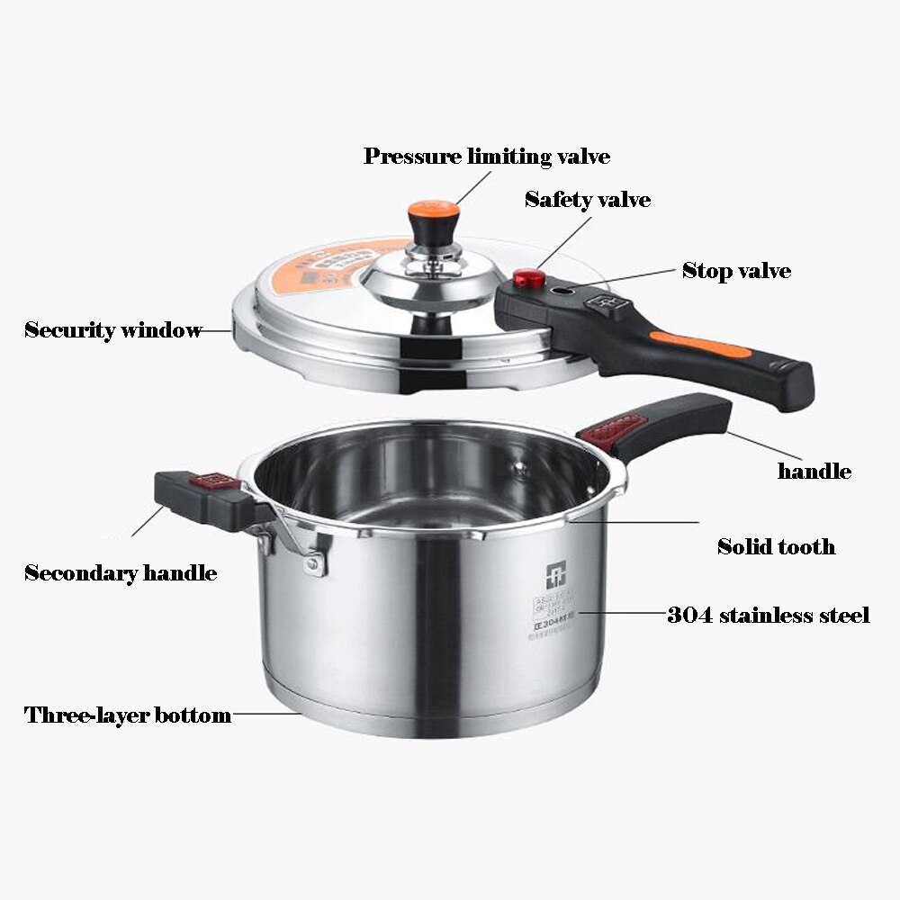 Pressure Cooker Stainless Steel Pot