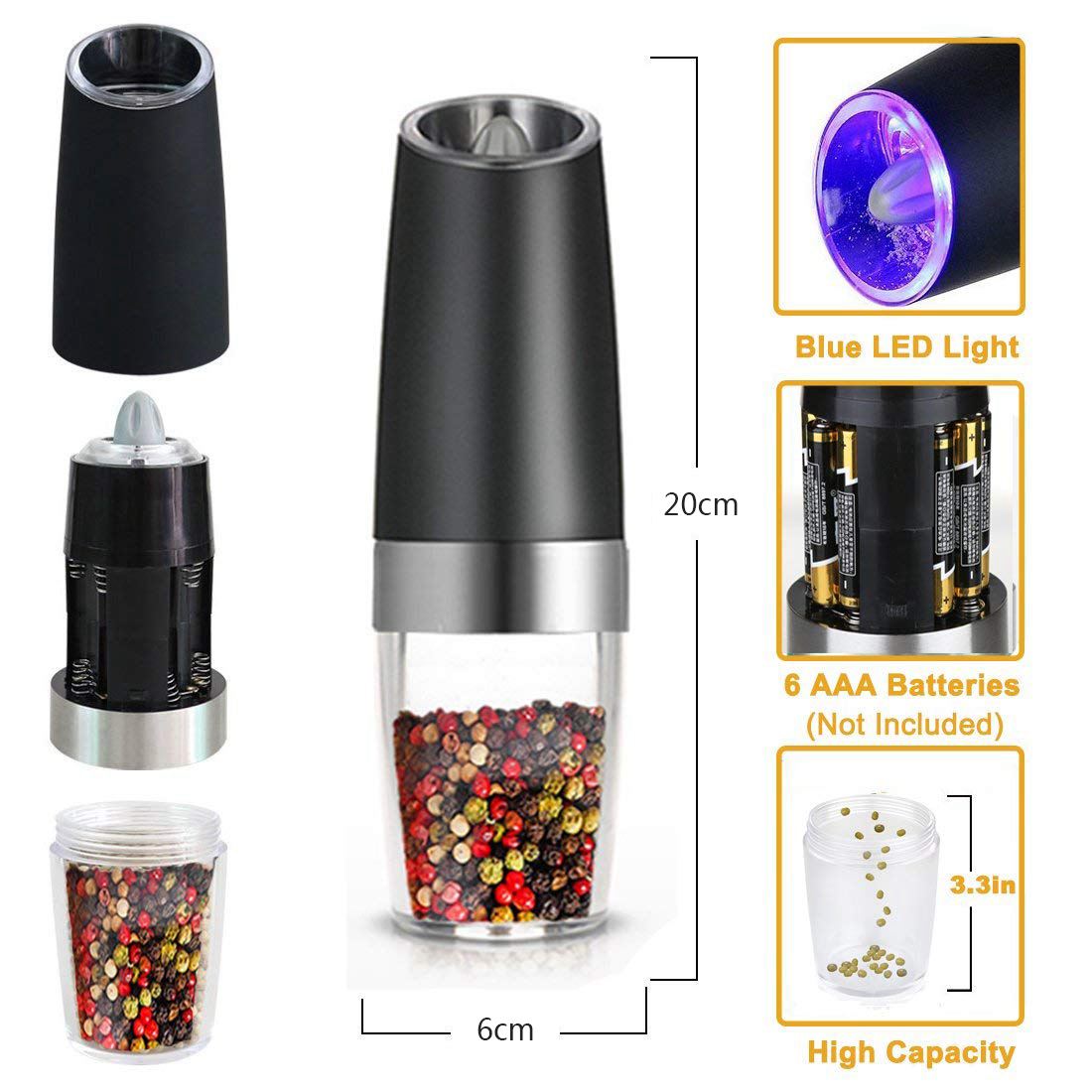 Electric Pepper Grinder Kitchen Tool