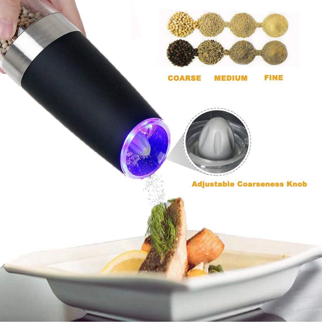 Electric Pepper Grinder Kitchen Tool