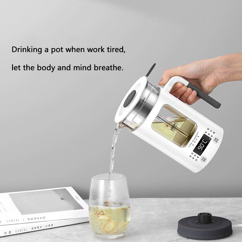 Press Coffee Maker with LCD Screen
