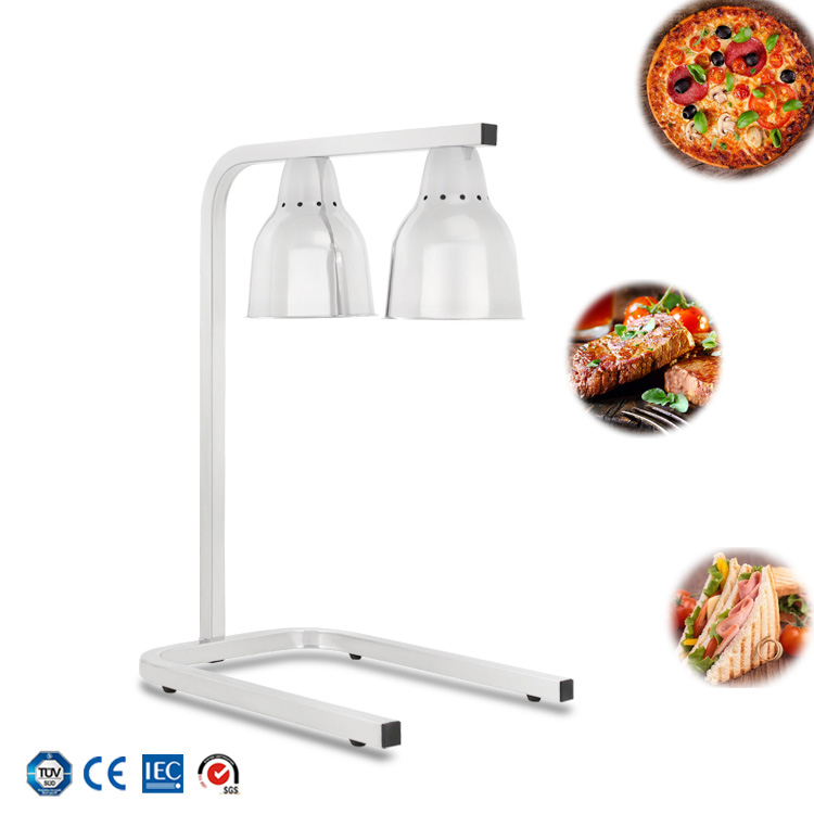 Food Heat Lamp Double-Headed Light