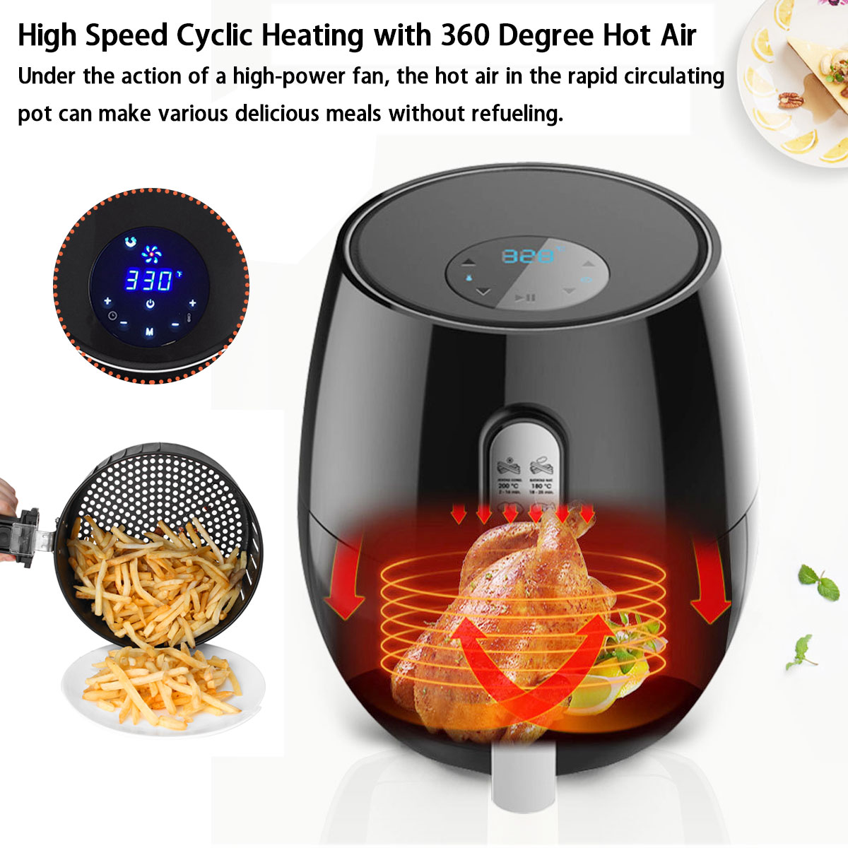 Mini Air Fryer Electric Kitchen Device