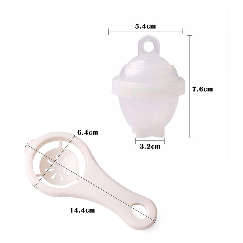 Egg Poacher Cups 7Pc Set