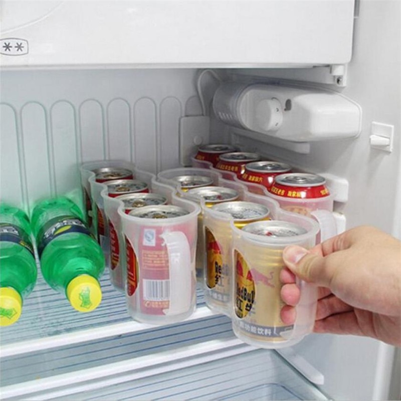 Can Organizer Kitchen Fridge Storage