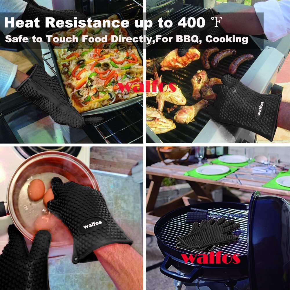 Silicone Oven Mitts Kitchen Glove