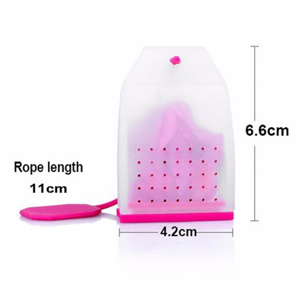 Reusable Tea Bag Silicone Infuser Filter