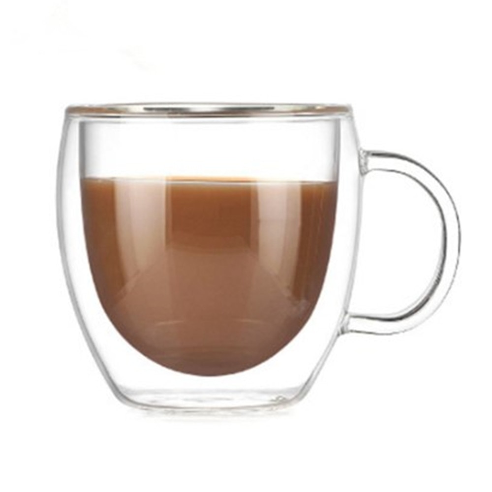 Glass Coffee Mugs Double Wall Drinkware