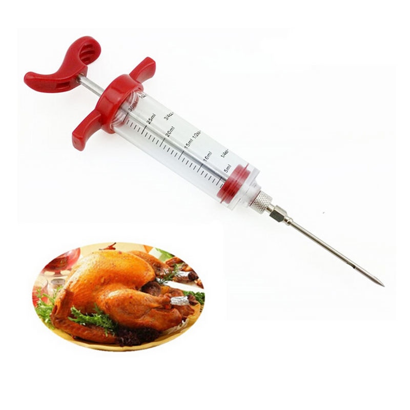 Meat Injector Marinade Syringe Kit
