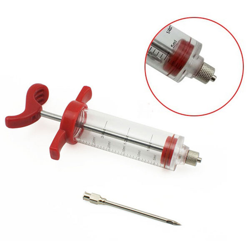 Meat Injector Marinade Syringe Kit
