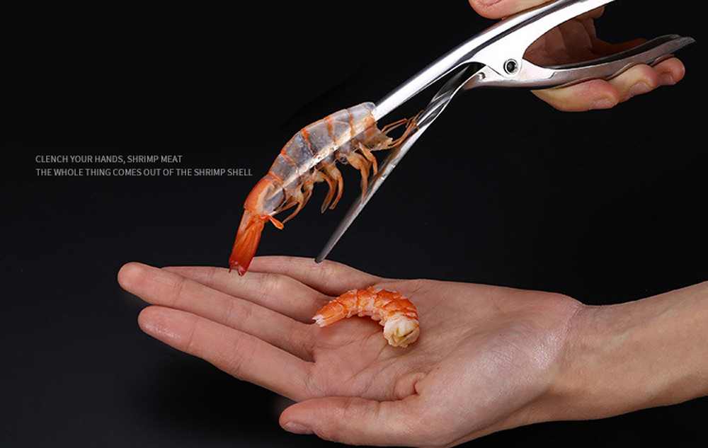 Shrimp Deveiner And Peeler Tool