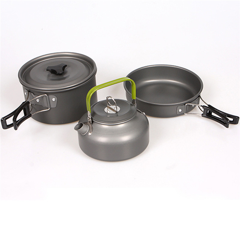 Camping Cookware (Set of 3)