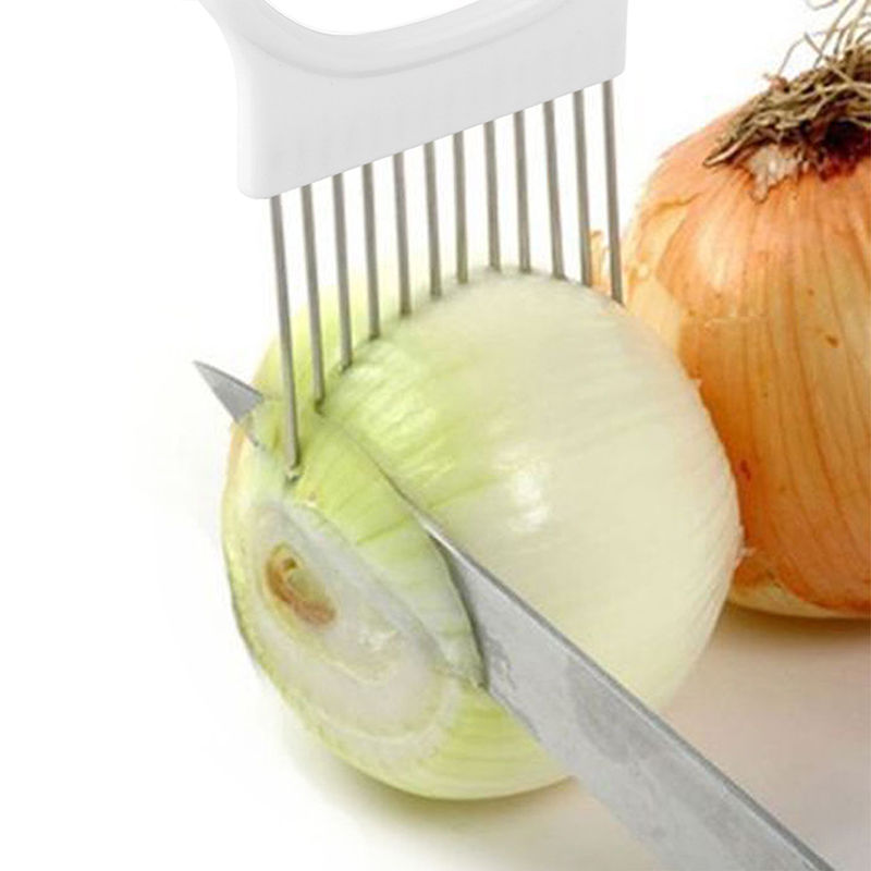Stainless Steel Onion Dicer Grip Tool