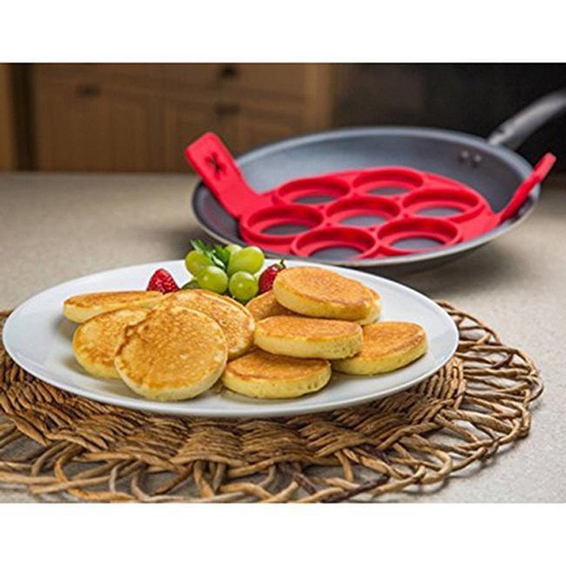 Silicone Non-Stick Pancake Mold Easy Flip