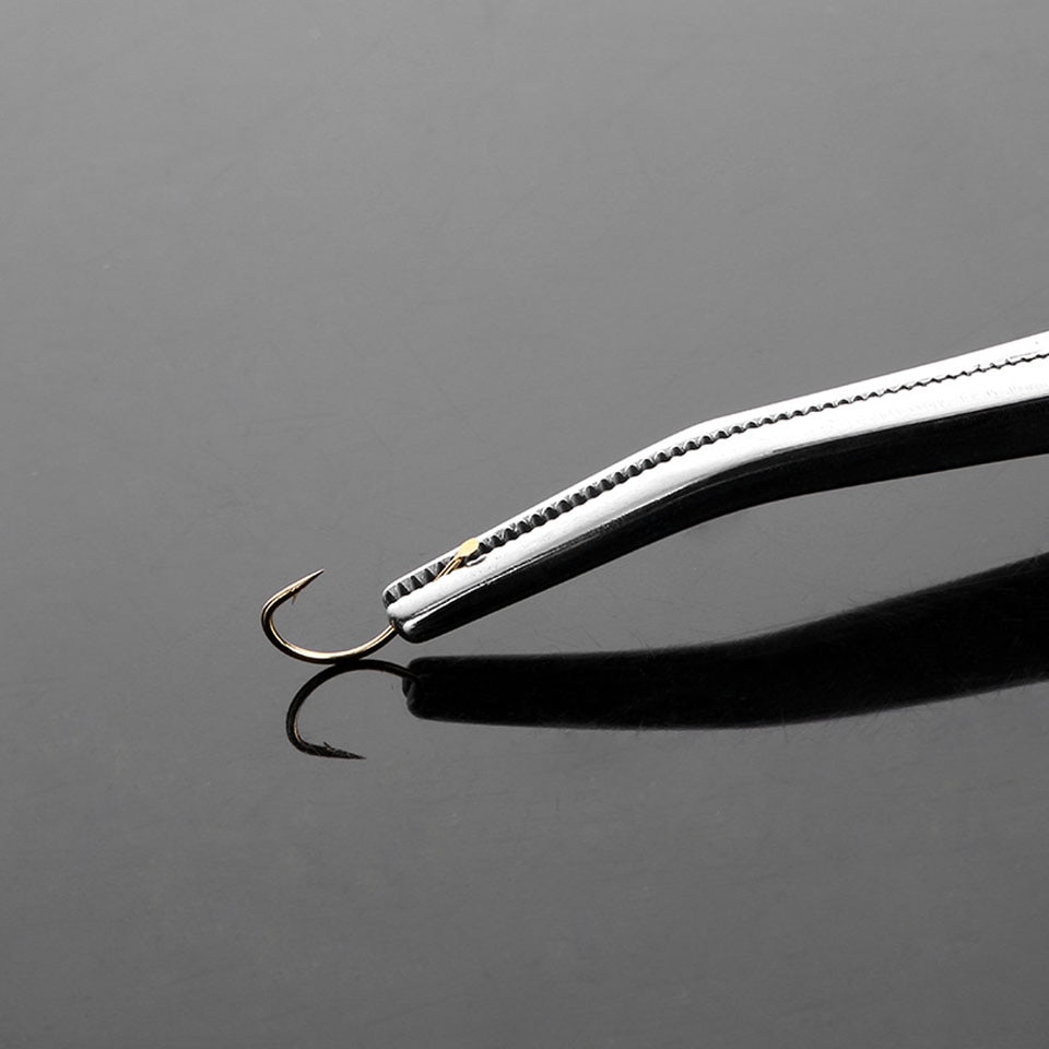 Stainless Steel Curved Fishing Forceps